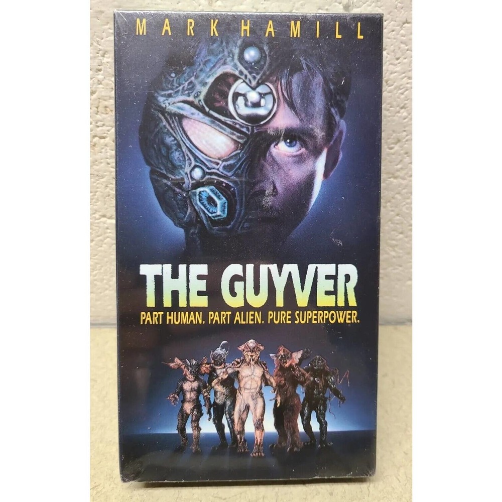 New Line Sealed VHS The Guyver 1991 Live Action Sci Fi Horror Movie - NEW SEALED
